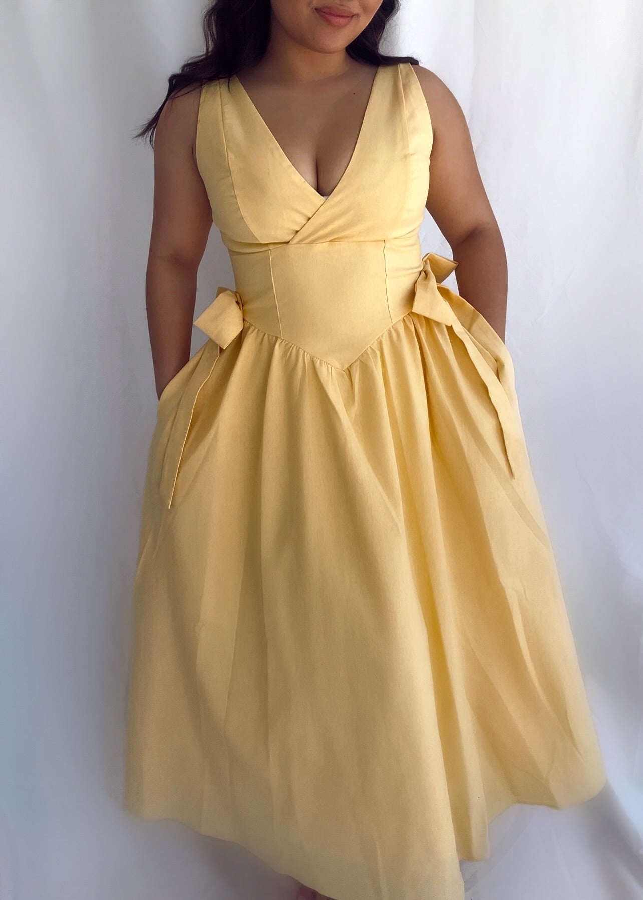 It was all Yellow Dress