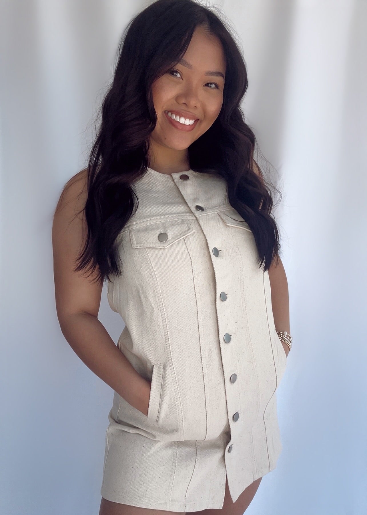 Megan's jean dress