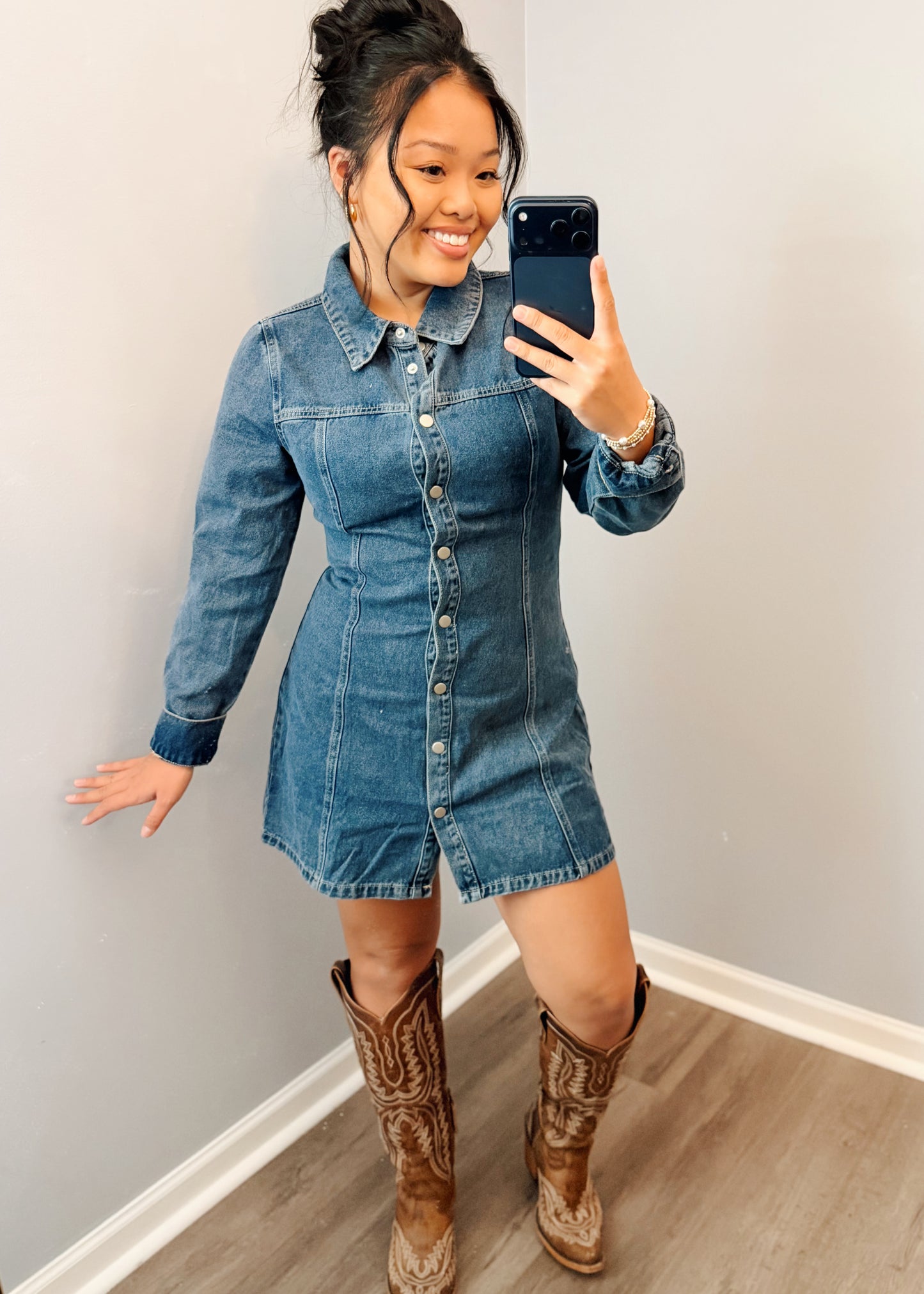 Fall Denim dress