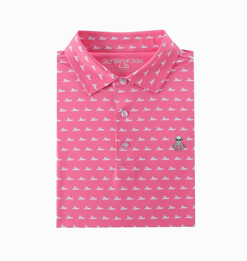 Pink Boat - Polo