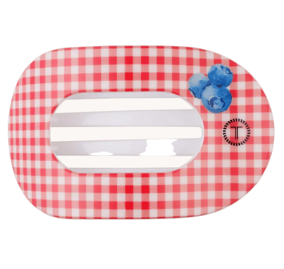 Blueberry Farms Flat Round Hair Clip