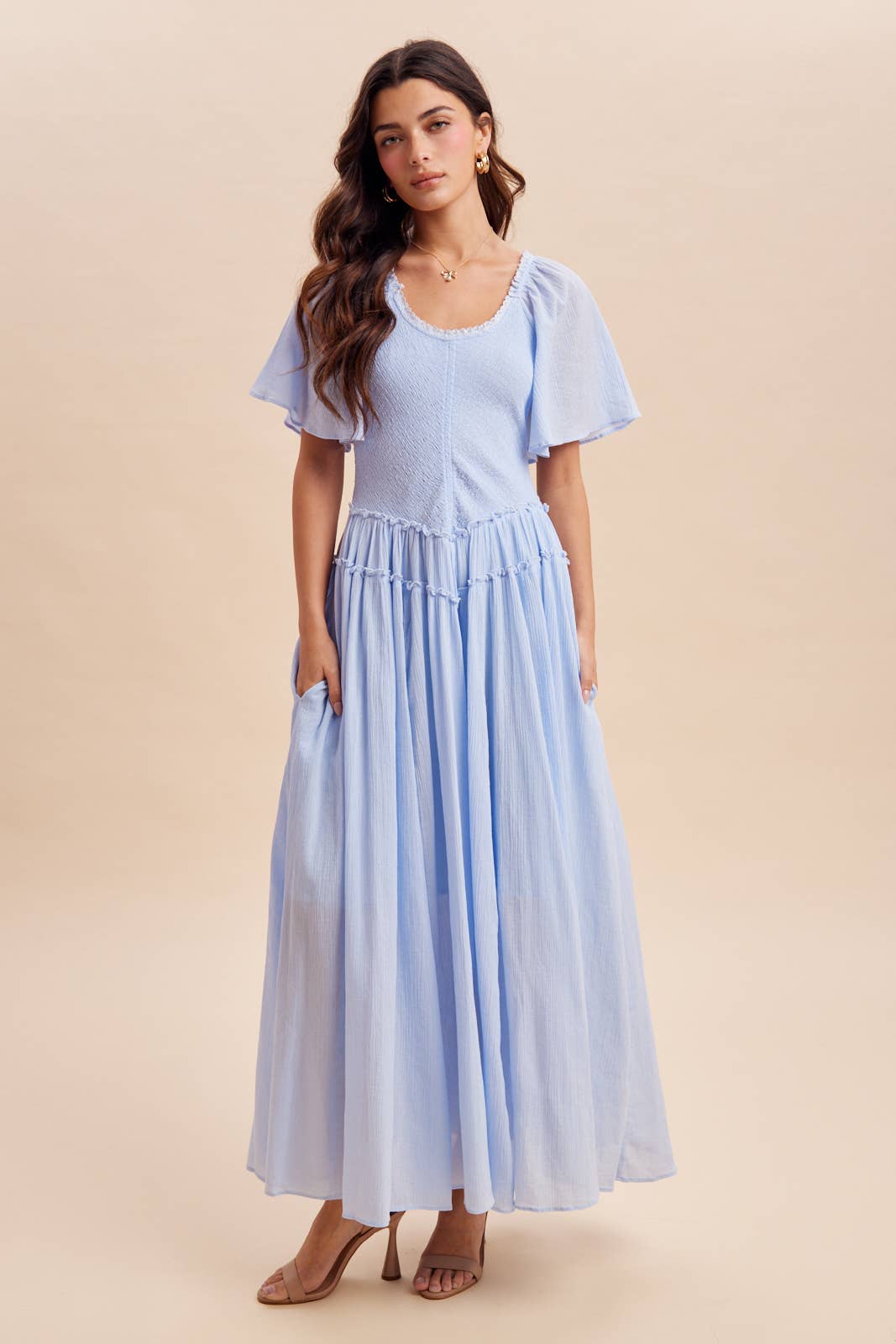 Lauren maxi - Blue