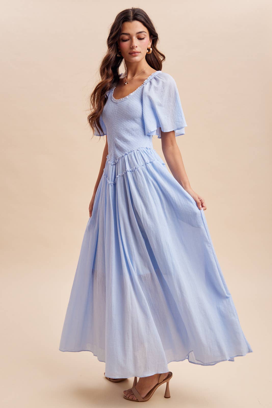 Lauren maxi - Blue