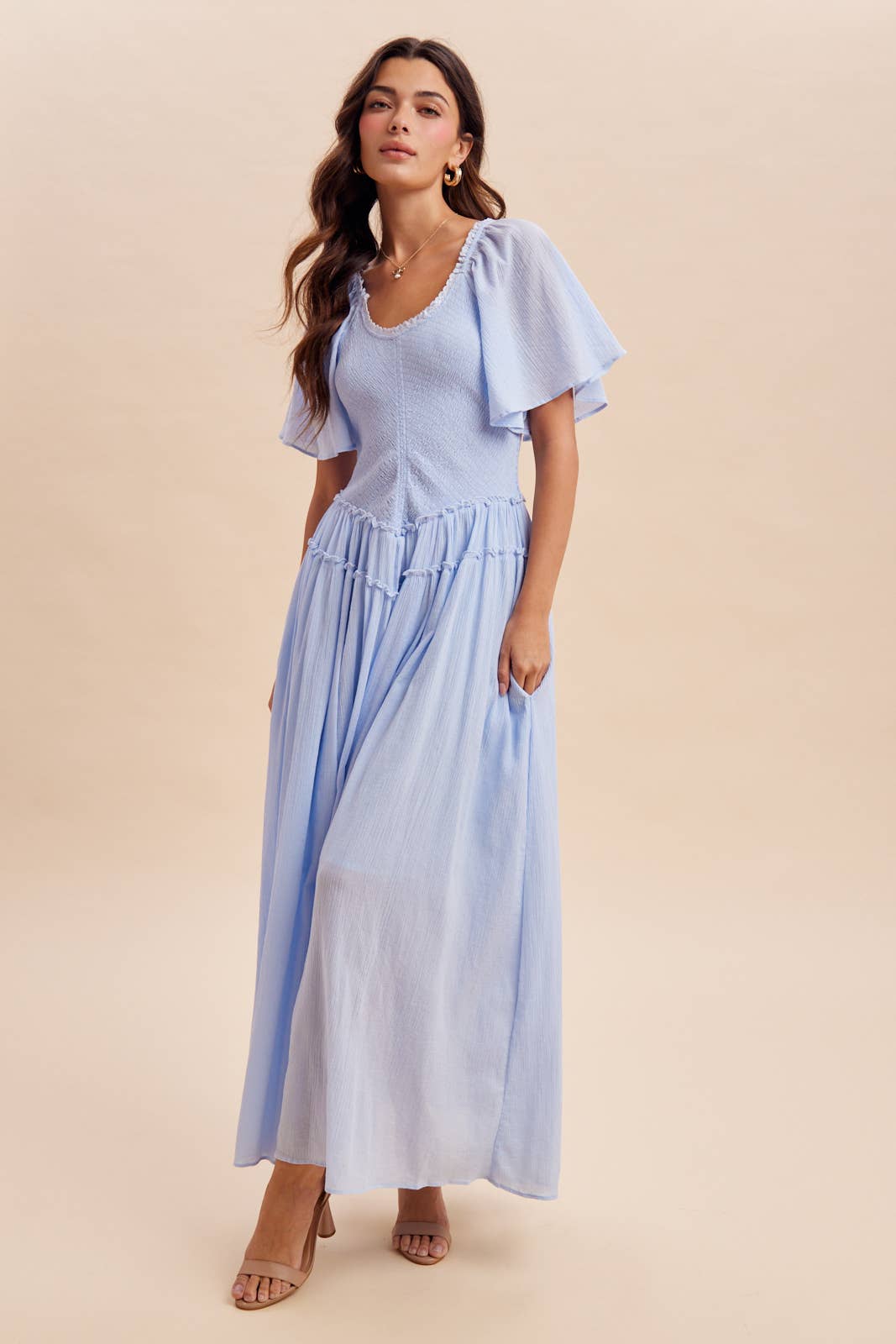 Lauren maxi - Blue
