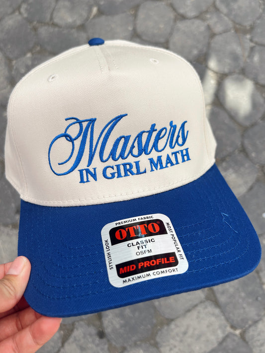 Masters in girl math - Trucker hat