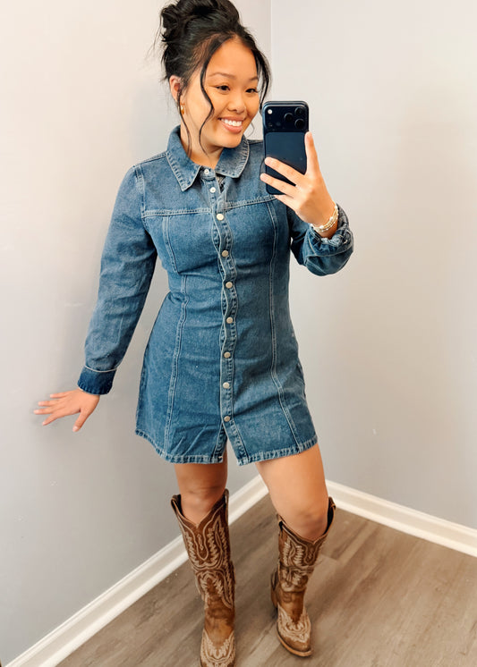Fall Denim dress