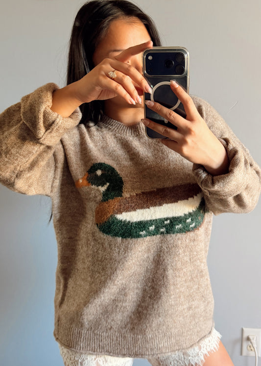 Duck sweater