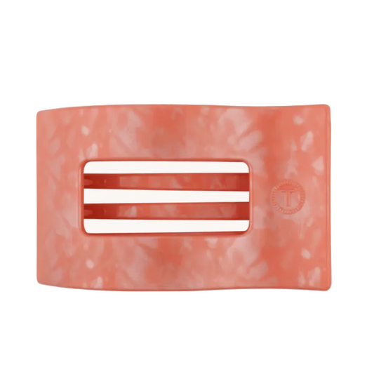 Dreamsicle Large Flat Rectangle Hair Clip