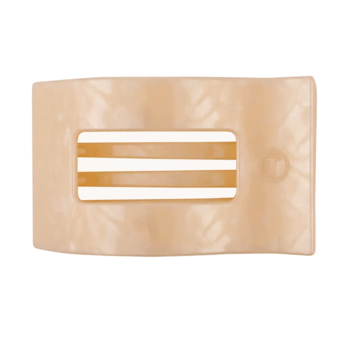 Soft Surf Flat Rectangle Hair Clip