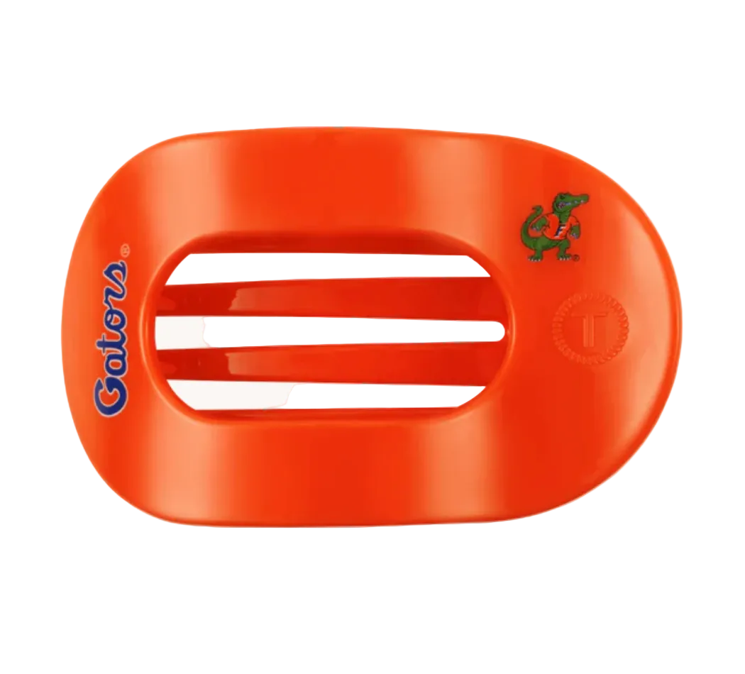 Go Gators!  Flat Round Hair Clip