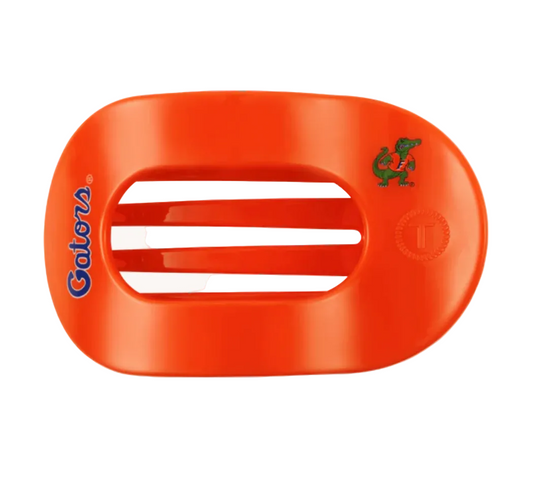 Go Gators!  Flat Round Hair Clip
