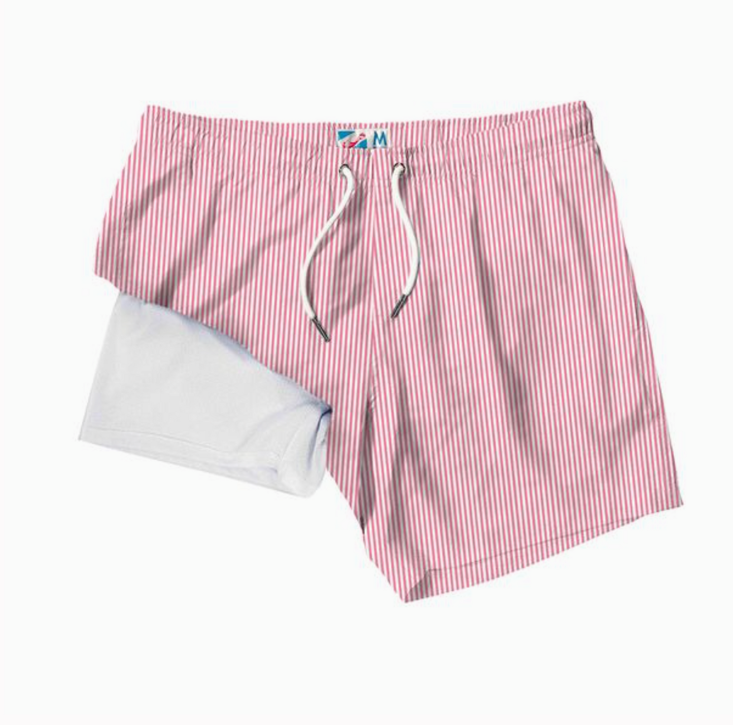 Red - Seersucker with Liner