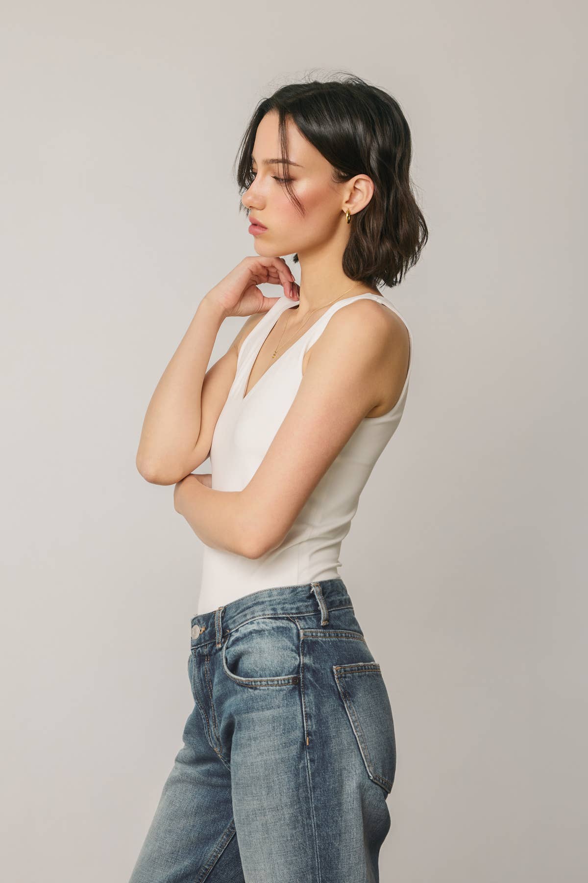 KK's Bodysuit - White