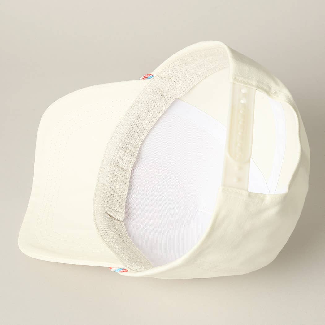 Tequila Lime and Sunshine Embroidery Trucker Hat: Pink / ONE SIZE