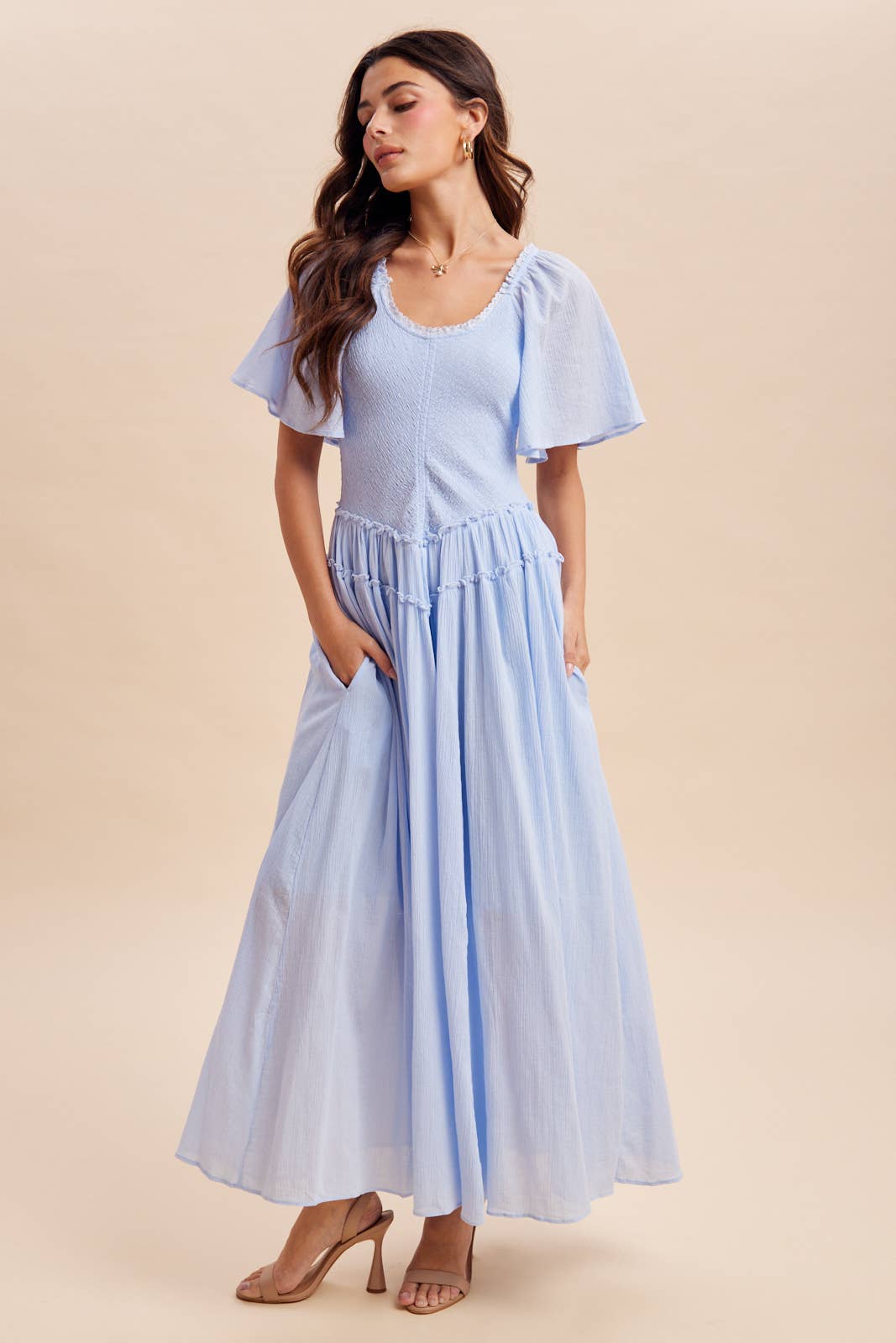 Lauren maxi - Blue