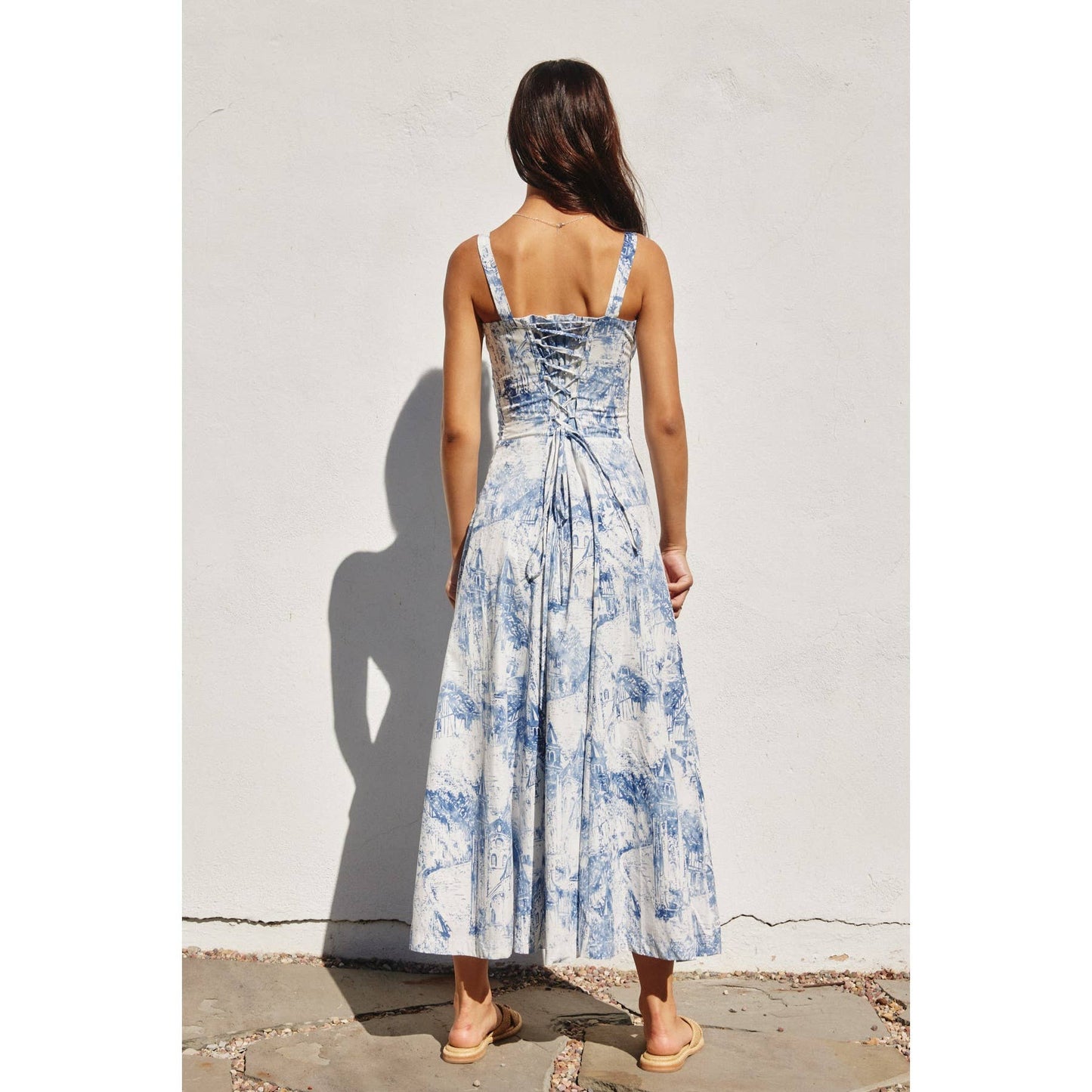 Coastline Corset Sweetheart dress